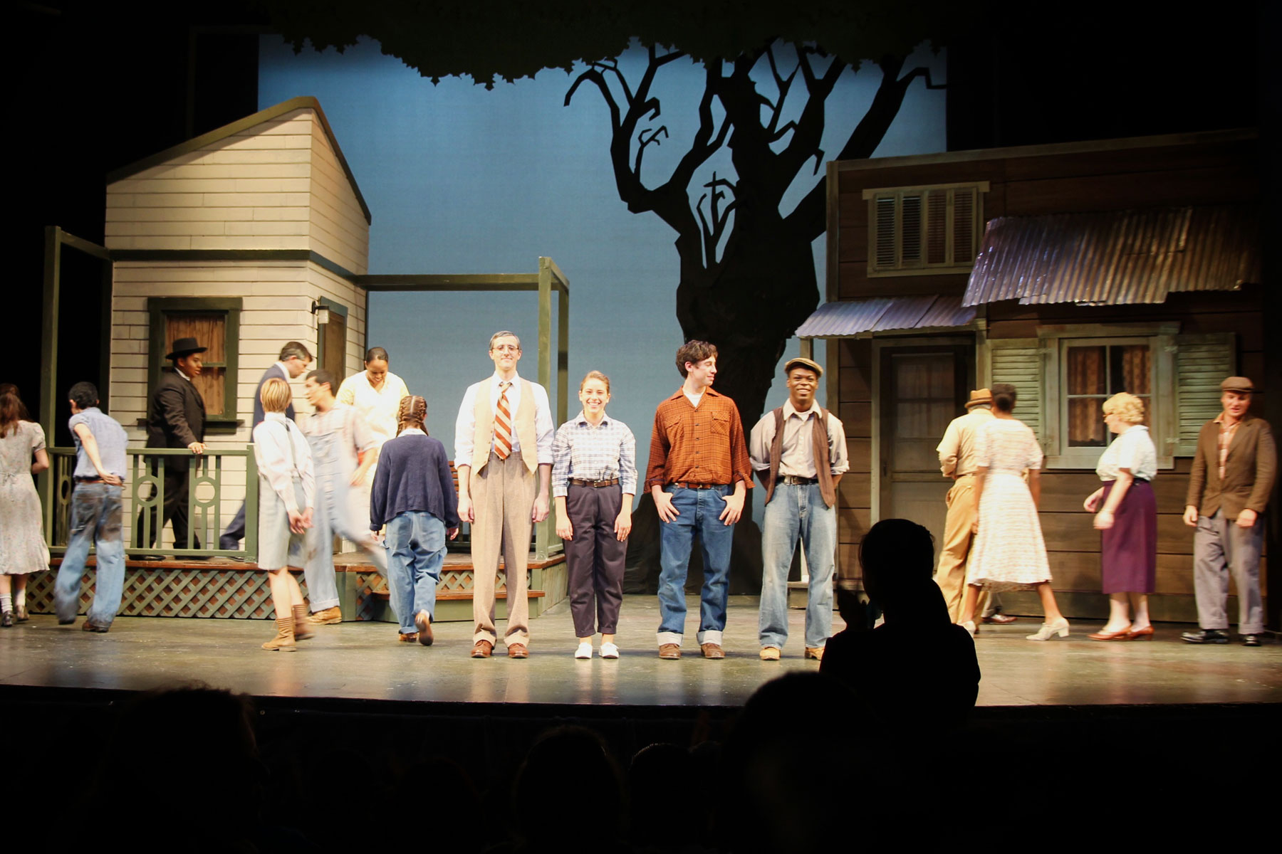 To Kill a Mockingbird play from the Theatre Arts department.