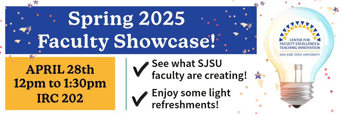 Faculty Showcase for April 28, 2025