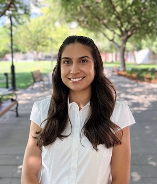 Alondra Iniguez outside at SJSU