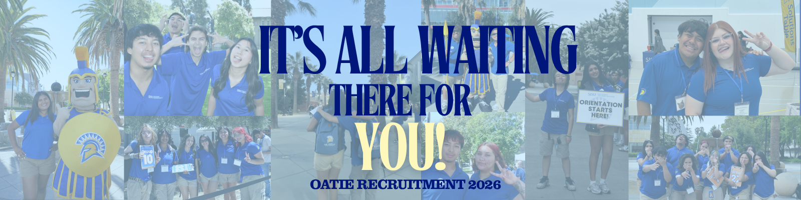 2027 Orientation and Transition Team Recrutiment Header