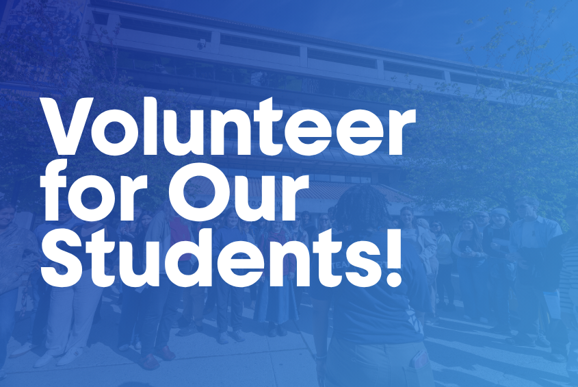 Volunteer for our students